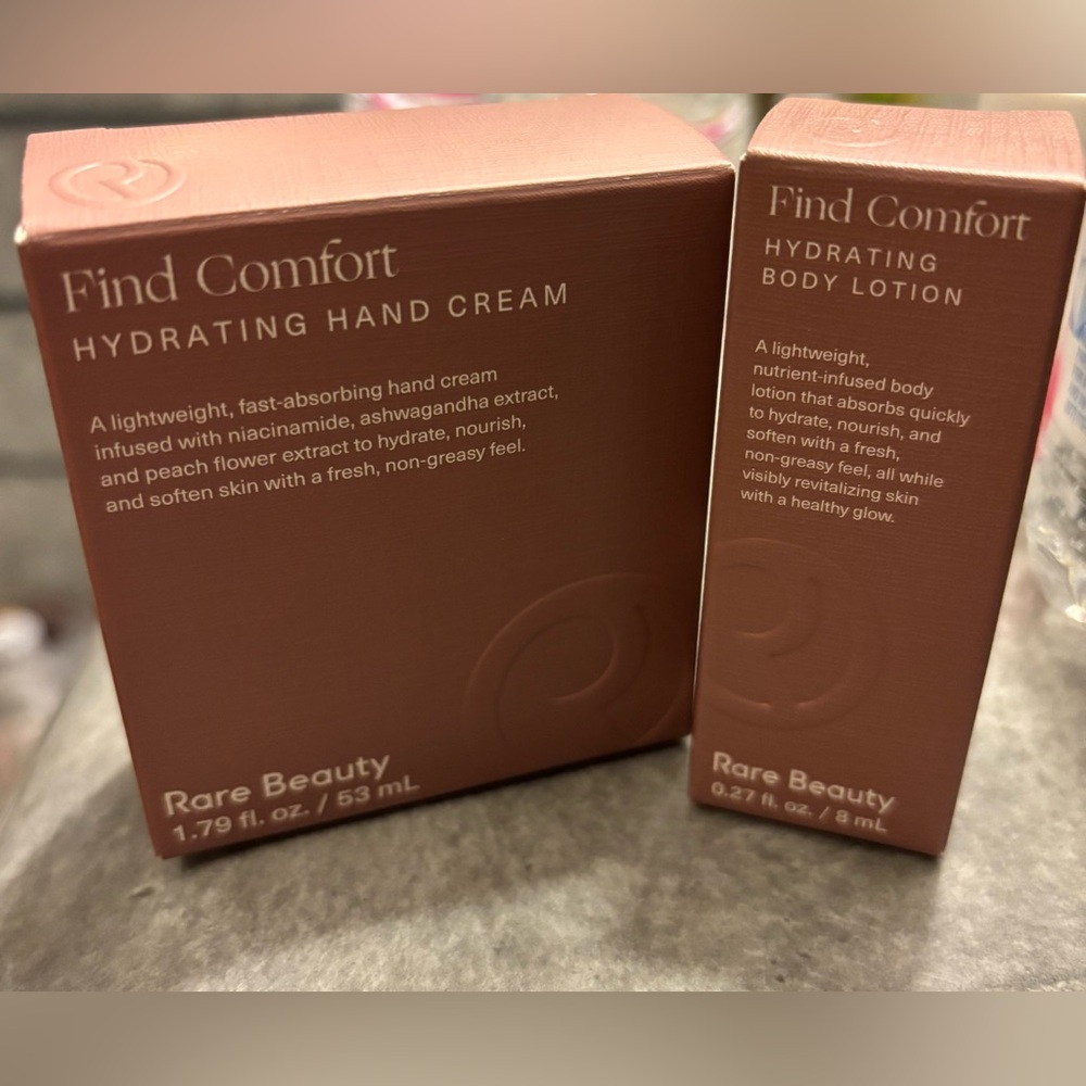 Rare Beauty Find Comfort Hydrating Hand Cream and Body Lotion